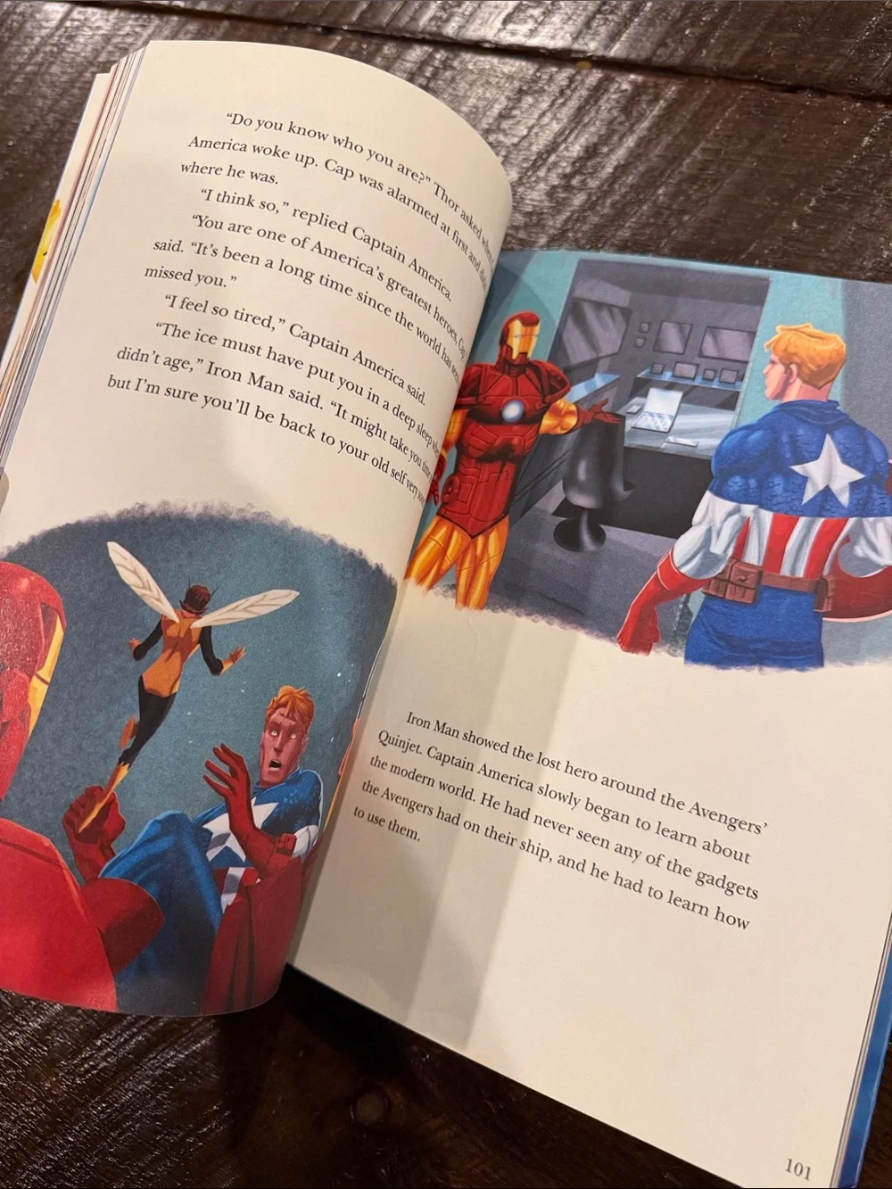 Marvel 5 Minute Stories Book - Blue, Red, Green, Gold